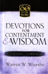 Devotions for Contentment & Wisdom - 60 Days in the Word